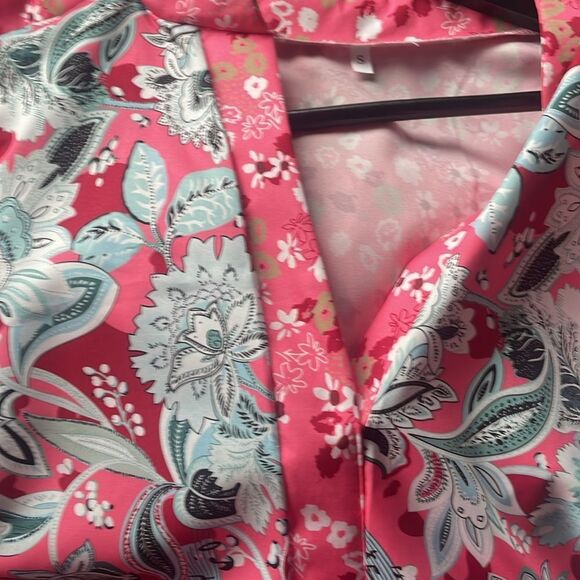 Boho Floral Dress Pink New Size Small - Picture 7 of 9